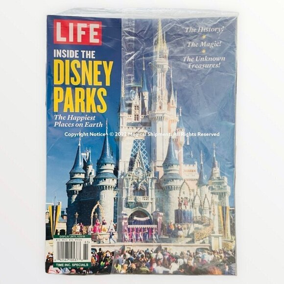 LIFE Inside the Disney Parks: The Happiest Places on Earth Single Issue Magazine - Picture 1 of 5